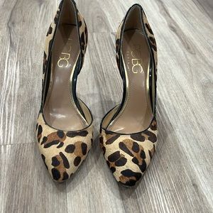 Leopard heels